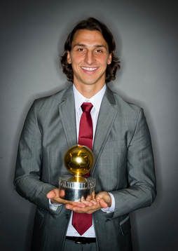 Guldbollen till Zlatan Ibrahimovic