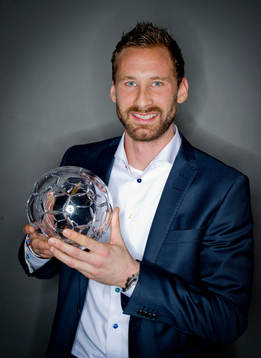 Årets målvakt Johan Wiland, FC Köpenhamn