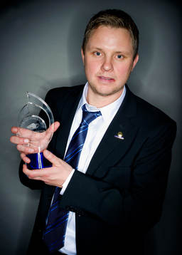 Årets domare Markus Strömbergsson