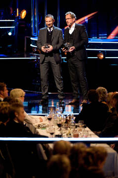 Thomas Dennerby och Erik Hamrén. Tränare