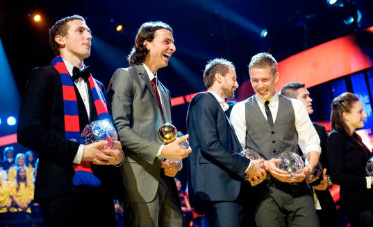 Zlatan Ibrahimovic, guldbollen