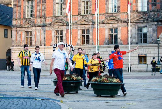 Fotboll, Supporterlaget