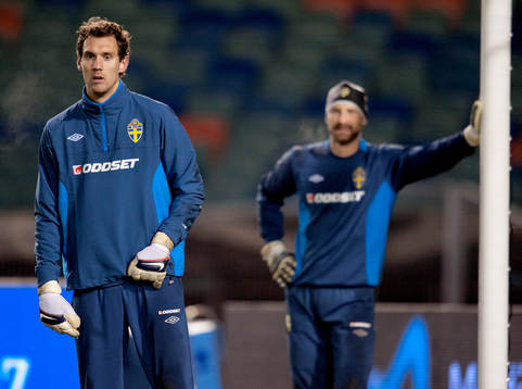 Andreas Isaksson, Johan Wiland (målvakt)