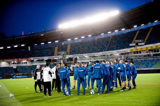 Fotboll, Träning Sverige A