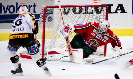 Joakim Lindström, Skellefteå, Johan Holmqvist, målvakt,