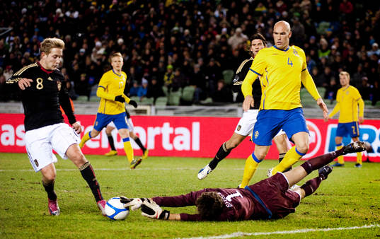 Lewis Holtby, Tyskland, Andreas Isaksson, målvakt,