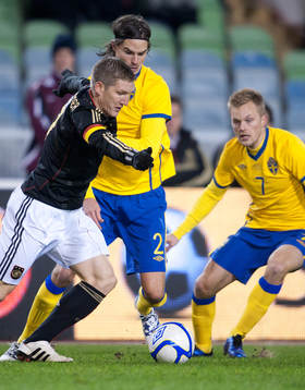 Bastian Schweinsteiger, Tyskland, Mikael Lustig, Sebastian