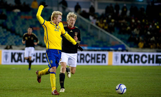 Christian Wilhelmsson, Sverige, skriker och är arg