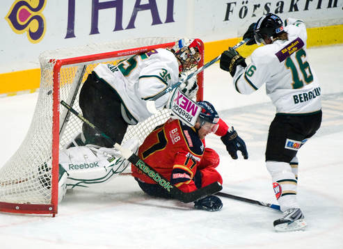 Alexander Salak, målvakt, Färjestad, Mathias Tjärnqvist,