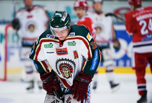 Riku Hahl, Frölunda, har ont