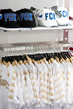 FCKs shop, tröja, keps