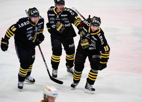 Kent McDonell, Daniel Rudslätt och Rastislav Pavlikovsky,