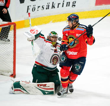 Joakim Lundström, målvakt, Frölunda och Mathias