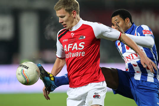 Pontus Wernbloom, AZ och Calvin Jong-A-Pin, Heerenveen