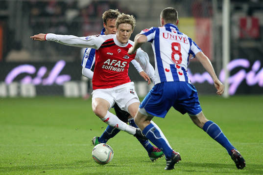 Rasmus Elm, AZ och Arnold Kruiswijk, Heerenveen