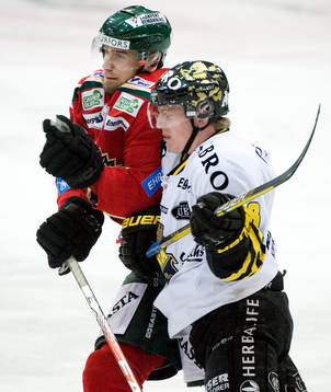 Pavel Skrbek, Frölunda, Victor Ahlström, AIK