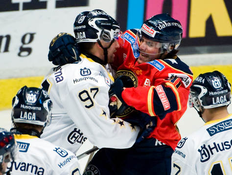 Per Ledin, HV71 och Daniel Widing, Djurgården