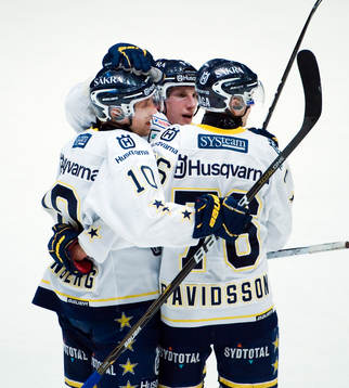 Martin Thörnberg och Juuso Hietanen, HV71