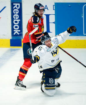 Andreas Holmqvist, Djurgården och Johan Davidsson, HV71
