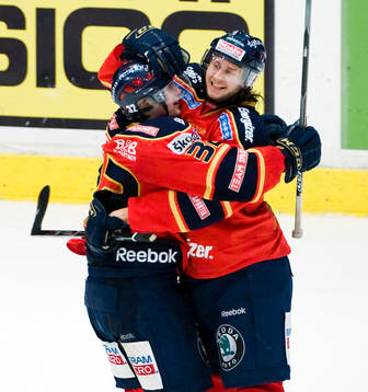 Marcus Krüger och Andreas Holmqvist, Djurgården, jubel