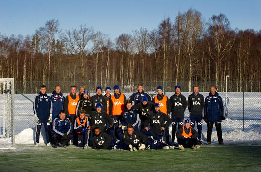 Fotboll, allsvenskan, IFK Göteborg tränar i vintern