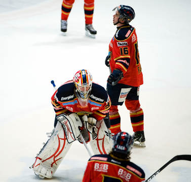 Stefan Ridderwall, målvakt och Nichlas Falk, Djurgården