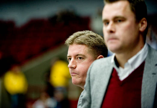 Robert Olsson och Marcus Magnertoft, tränare Malmö