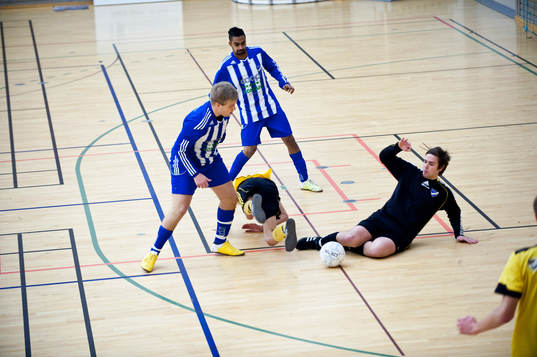 Bläddra bland fler bilder av Fotboll, innefotboll