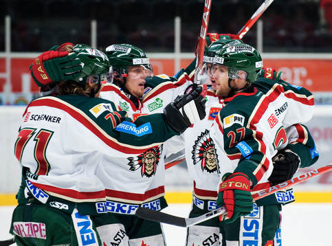 Glada Frölunda-spelare