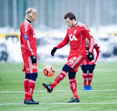 Andreas Drugge och Tobias Hysén, IFK Göteborg