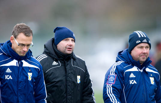 Jonas Olsson, Håkan Mild och Stefan Rehn, IFK Göteborg