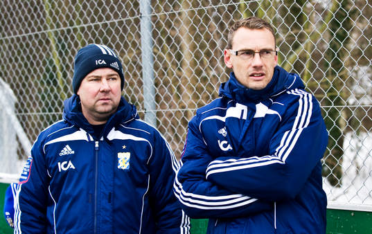 Stefan Rehn och Jonas Olsson, tränare