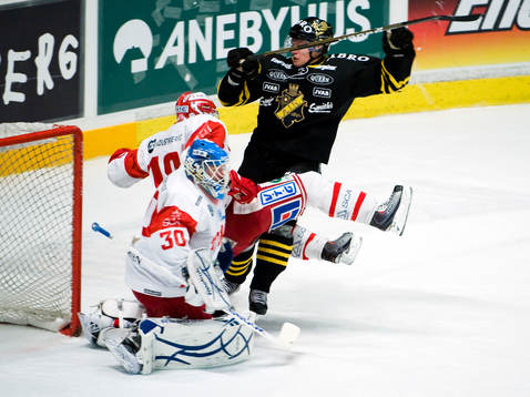Gustaf Lindvall, målvakt, Antti Halonen, Timrå och Patric