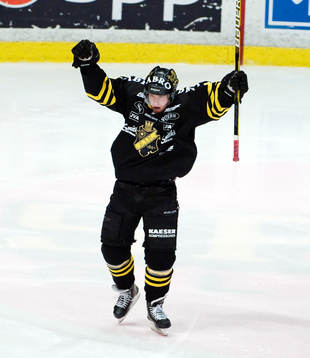 Oscar Ahlström, AIK, jubel