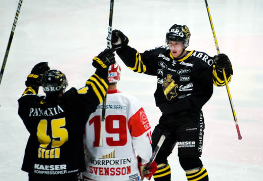 Oscar Ahlström, AIK, jubel