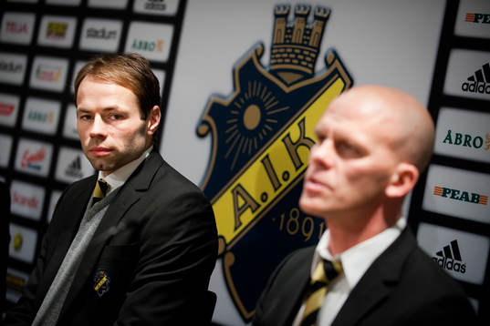 Andreas Alm, ny tränare och Jens Andersson Sportchef