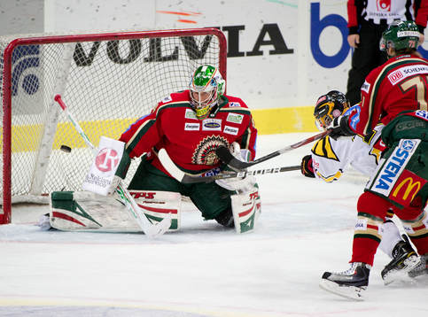 Anton Rödin, Brynäs, gör 1-0