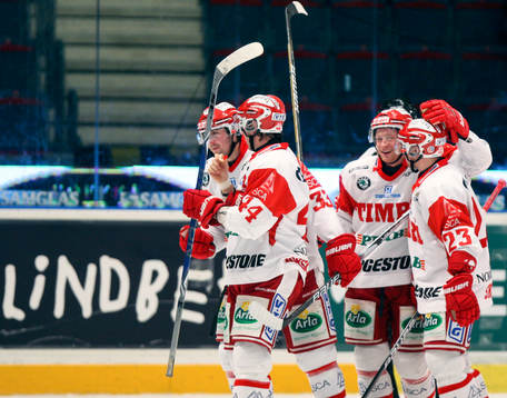 1 - 0 Mattias Karlsson, Timrå (Jubel)