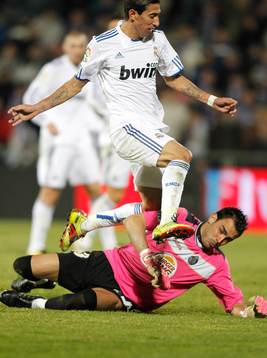 Angel Di Maria, Real Madrid och Jordi Codina, Getafe