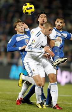 Sami Khedira och Karim Benzema, Real Madrid och Rafa Lopez