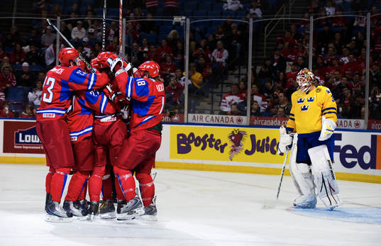Robin Lehner, målvakt, Sverige, deppar och de ryska