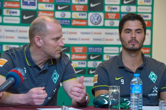 Fotboll, Bundesliga (Tysk Liga), Presskonferens Werder