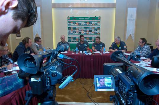 Fotboll, Bundesliga (Tysk Liga), Presskonferens Werder