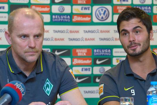 Fotboll, Bundesliga (Tysk Liga), Presskonferens Werder