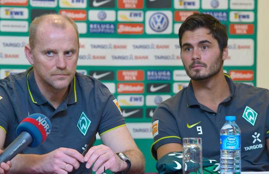 Fotboll, Bundesliga (Tysk Liga), Presskonferens Werder