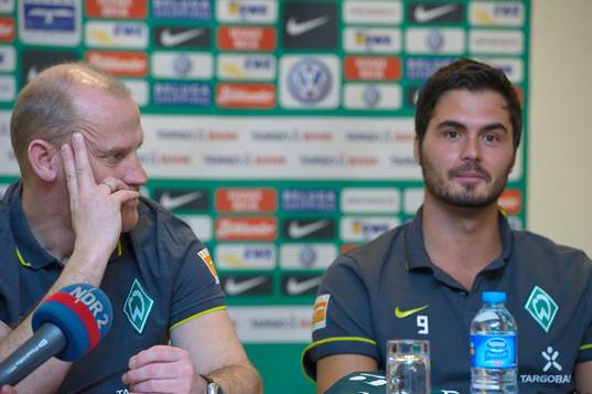 Fotboll, Bundesliga (Tysk Liga), Presskonferens Werder