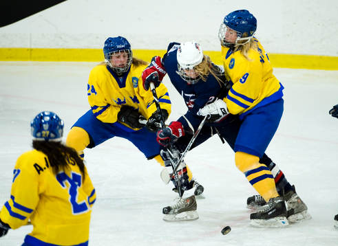 Teddie Falkeborn, Sverige, Karley Sylvester, USA och