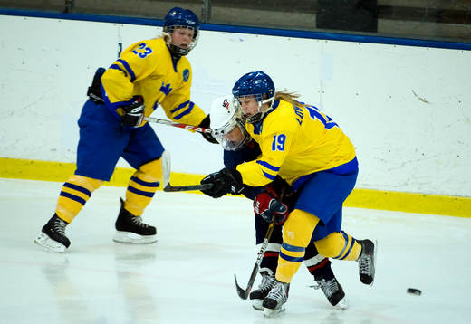 Olivia Nyström, Sverige, Hannah Brandt, USA och Michelle
