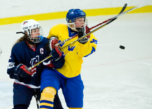 Michelle Picard, USA och Olivia Nyström, Sverige