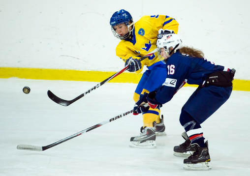 Anna Kjellbin, Sverige och Haley Skarupa, USA